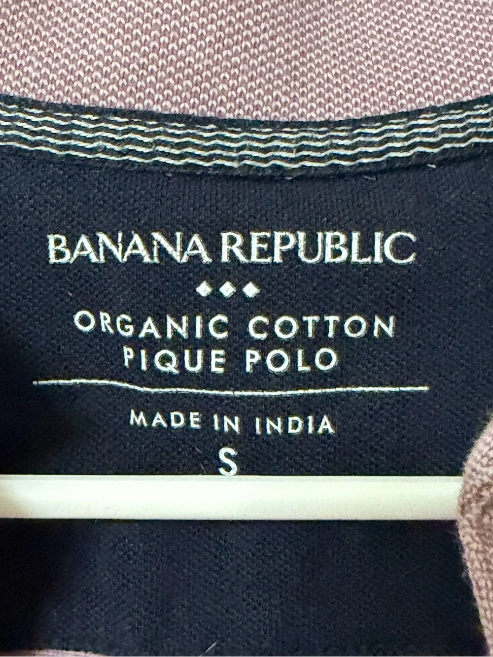 Banana Republic Men’s Lavender Polo Shirt